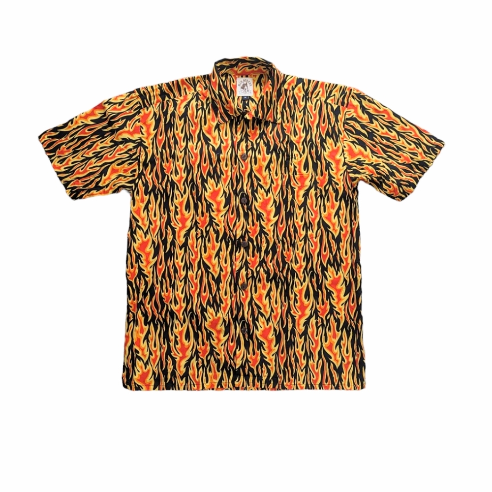 Max Boxxer flamin' hot FLAMES shirt